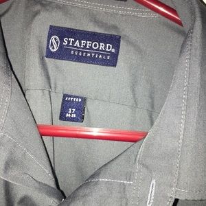 Long sleeved button down dress shirt